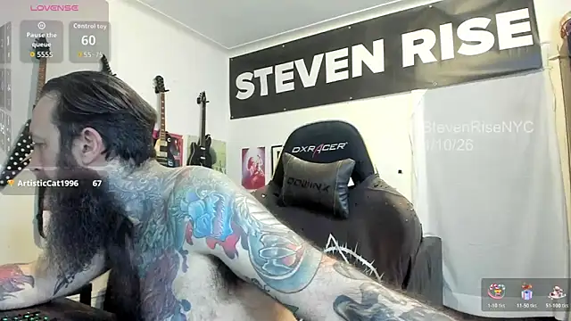 Snapshot of StevenRiseNYC chatting on 10, 4, 2026 StevenRiseNYC online show from 10, 4, 2026
